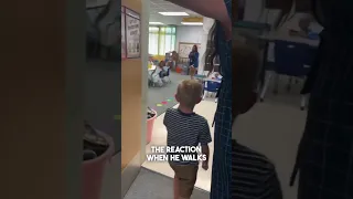 These students reactions to their old friend returning ❤️