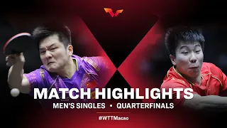 Fan Zhendong vs Xu Yingbin | MS | WTT Macao 2021 (QF)