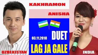 HAVAS guruhi/Kakhramon & Anisha DUET/Lag Ja Gale/LIVE-03.11.2018 Uzbekistan