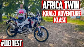 Test Motora: Honda Africa Twin CRF 1100L Adventure Sports ES DCT  (2022) - First Ride - Review (Eng)