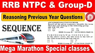 Sequence  Railway Reasoning Previous year Questions with Explanation by SRINIVASMech