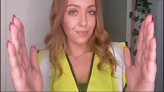 ASMR POV Security Patdown and Bag Check