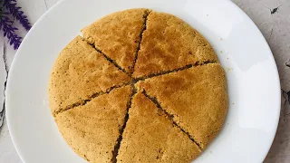 Oatmeal bread in a frying pan, the best oatmeal bread I've ever tasted!