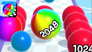 Ball Run 2048 - All Levels Gameplay Android, iOS ( Levels 996 - 1000 )