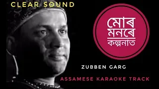 ASSAMESE KARAOKE TRACK||MOR MONORE KALPANAT|| ZUBEEN GARG|| LYRICAL VIDEO