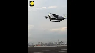 Chinese flying car makes first public flight in Dubai