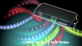 How to control LED strips over DMX? | LedStripStudio.com