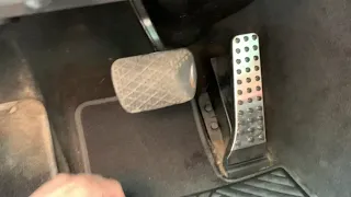 Mercedes benz w204 installing Amg pedal pads установка накладок на педали Amg АМГ