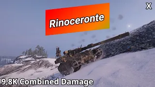 Rinoceronte (9,8K Combined Damage) | World of Tanks