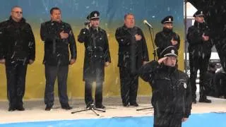 У Дніпропетровську склали присягу 950 патрульних (Коптер)