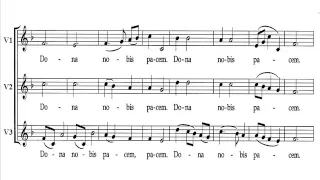 Mozart Dona Nobis Pacem Score