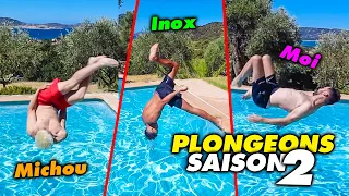 RETOUR DU MEILLEUR PLONGEON DANS LA PISCINE DES CROUTONS ! #1