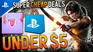 10 AMAZING PSN Game Deals UNDER $5 NOW! SUPER CHEAP PS4 Games! PSN Games Under $20 Sale 2023