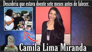 TÚMULO DE CAMILA MIRANDA, COM PARTICIPAÇÃO DOS PAIS | LUTOU ATE O FIM PELA VIDA.