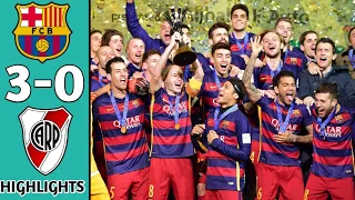 Barcelona vs River Plate 3-0 | 2015 Club World Cup Final Extended Goals & Highlights HD