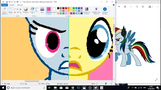 Rainbow dash sides (MLP speedpaint)