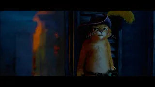 Puss in Boots (2011) ● Rooftop Chase Scene ● 4K HDR (Audio 7.1)