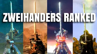 All Souls Zweihanders Ranked + Elden Ring #fromsoftware