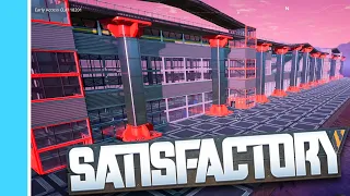 Starting the Games Most Organized Factory! Satisfactory Early Access Gameplay