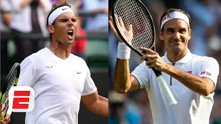 Will it be Rafael Nadal or Roger Federer in the final? | 2019 Wimbledon