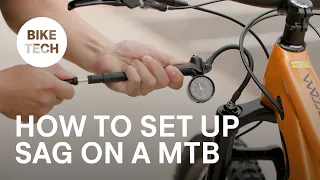 How To Set Up Sag on a MTB | Bike Tech | The Pro's Closet