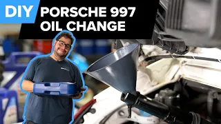 Porsche 911 997 Oil Change DIY (2009-2012 Porsche Carrera, S, 4S, Targa, GTS)