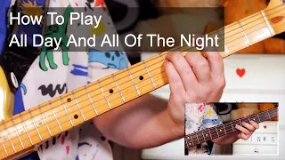 'All Day And All Of The Night' The Kinks Guitar & Bass Lesson