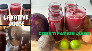 Eliminate Constipation Instantly! Natural, Drug-free, & Gut Healthy Laxative Juicing Recipes