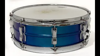 Restoring a 1965 Ludwig Snare Drum with Spray Paint and Factory-Like Finish How To