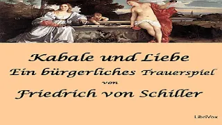 Kabale und Liebe - Ein bürgerliches Trauerspiel | Friedrich Schiller | General Fiction | 3/4