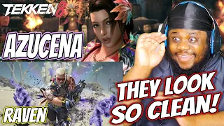 Tekken 8 Raven & Azucena Gameplay Reveal! | Dairu Reacts