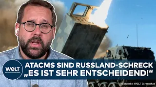 PUTINS KRIEG: Bröckelt der Nachschub von Russland? Ukraine attackiert Ziele mit ATACMS-Raketen!