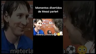 Momentos divertidos de Messi parte4