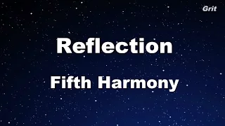 Reflection - Fifth Harmony Karaoke 【No Guide Melody】Instrumental