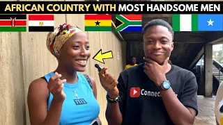 Which African Country has the Most Handsome Men ?
