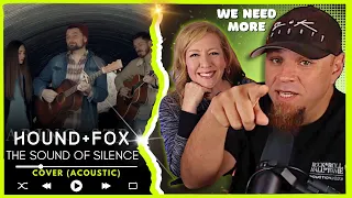 THE HOUND + THE FOX "The Sound of Silence" - ft. Adam Chance  // Audio Engineer & Wifey React