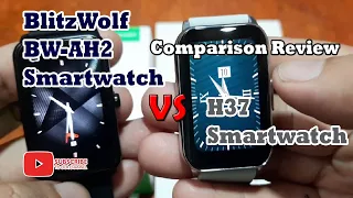 BlitzWolf BW-AH2 Smartwatch VS H37 Smartwatch - Comparison Review