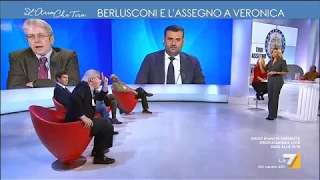 Sgarbi vs Vauro: 'Sei una testa di c***o, Berlusconi non è mafioso'