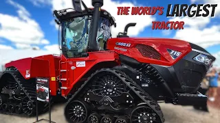 The World's LARGEST Tractor — Case IH Steiger 715 Quadtrac — 778 Peak HP 🚨