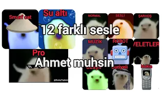 12 farklı sesle Ahmet muhsin