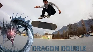 DRAGON DOUBLE FLIP! (CLEAN!!)