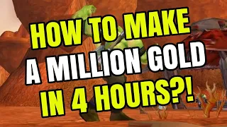 WoW Gold Guide | How I Made A Million Gold In 4 Hours | Gold Farming Guide (8.3)