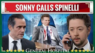 Sonny Calls Spinelli To Help Search For Jason After A Disturbing Call ABC General Hospital Spoilers