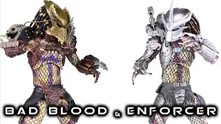 NECA BAD BLOOD & ENFORCER Predator 2 Pack Action Figure Review