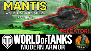 MANTIS II Sneaky Ambush Assassin! II Tank Review & Gameplay! II WoT Console II Soldiers of Fortune