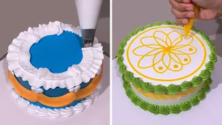 Yummy & Easy Cake Decorating Technique Like a Pro | Beautiful Chocolate Cake Decorating Tutorials