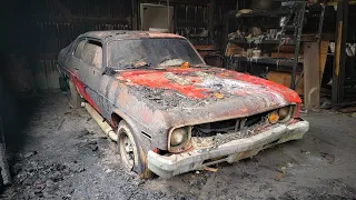 Will a BURNT and ABANDONED Nova Drive Home After 30 Years??