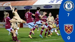 HIGHLIGHT : West Ham Women 0 Chelsea Women 7|FA WSL CUP 2023