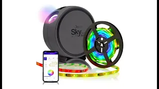 BlissLights Sky Lite 2.0 Star Projector and BlissGlow Strip Light Bundle (16.4ft) -Smart App Control