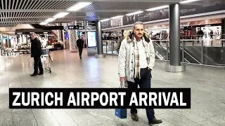 Zurich Airport Arrival Complete Tour | Zurich Airport Information Guide | Switzerland Travel Vlog